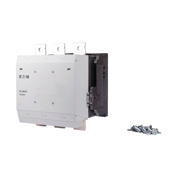 Contactor, 380 V 400 V 355 kW, 2 N/O, 2 NC, RAC 500: 250 - 500 V 40 - 60 Hz/250 - 700 V DC, AC and DC operation, Screw connection image 14