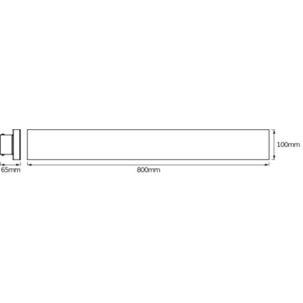 SMART+ Planon Frameless TW 800x100mm TW image 9