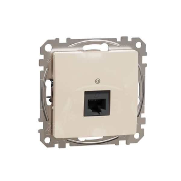 DATA Outlet CAT 5E UTP, Sedna Design & Elements, RJ45, Beige image 3