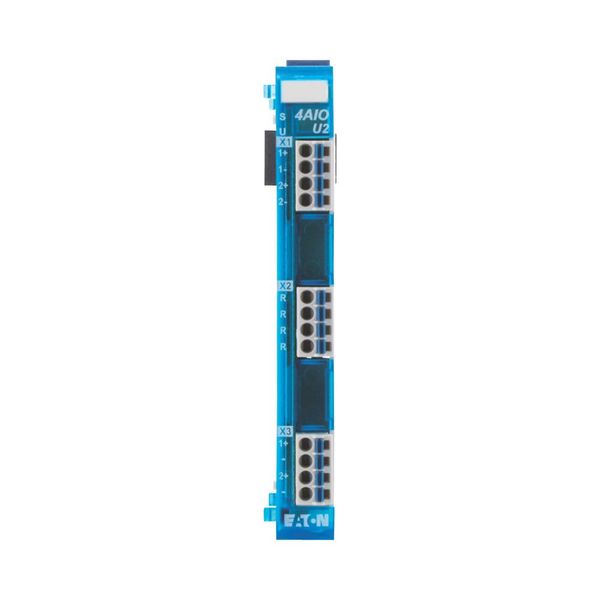 Analog I/O module, 2 analog inputs and 2 analog outputs, +/-10 V, Uref image 8