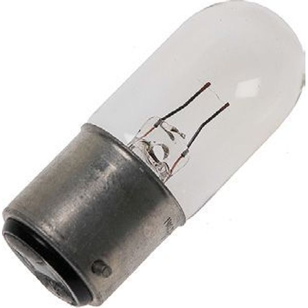 Ba22d T22x60 1V 280-450mA 1Khrs Clear Current indicator lamp image 1