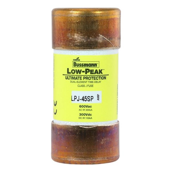 Fuse-link, LV, 45 A, AC 600 V, 27 x 60 mm, J, UL, time-delay image 3