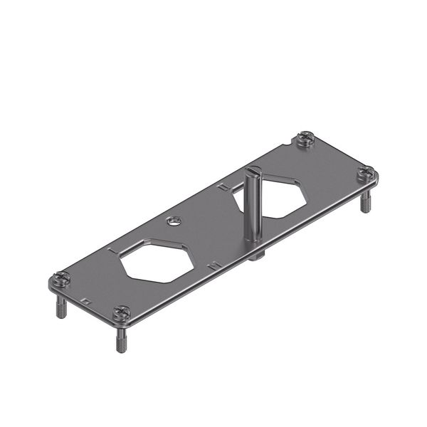 Mounting frame for industrial connector, Series: HighPower, Size: 8, N image 4