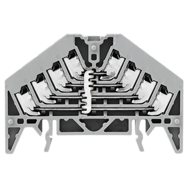 Potential distributor terminal, PUSH IN, 1.5, 250, 17.5 A, Number of c image 1