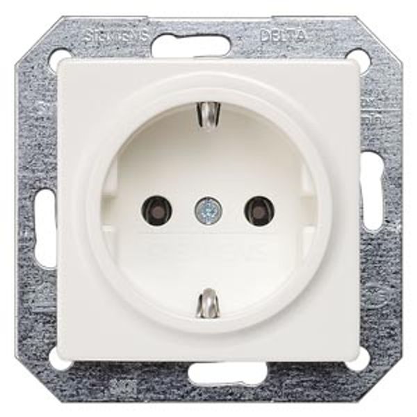 DELTA SCHUKO socket outlet insert 10/16A 250V with screw-type terminals…5UB1100-5B image 1