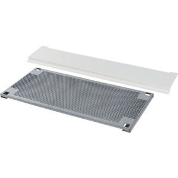 IT mounting plate, 33 space unit universal mounting plate for surface-mounted enclosures image 2