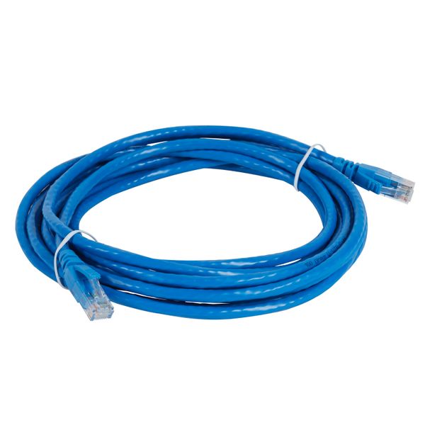 Patch cord RJ45 category 6 UTP PVC 5 meters image 1