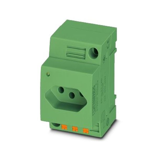 Socket Phoenix Contact EO-N/PT/LED/GN 250V 10A IP20 image 2