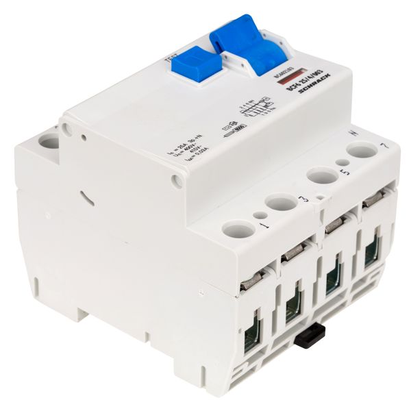 Residual current circuit breaker 25A, 4-p, 30mA,type AC, 6kA image 6