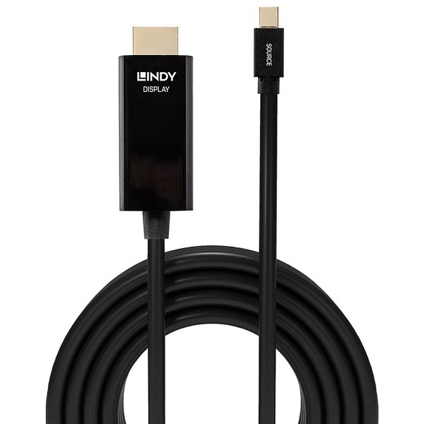 3m Mini Display Port to HDMI 4K30Hz Adapter Cable Connects a single Mini DisplayPort deivce to a single HDMI® Display with a maximum resolution of 3840x2160@30Hz image 2