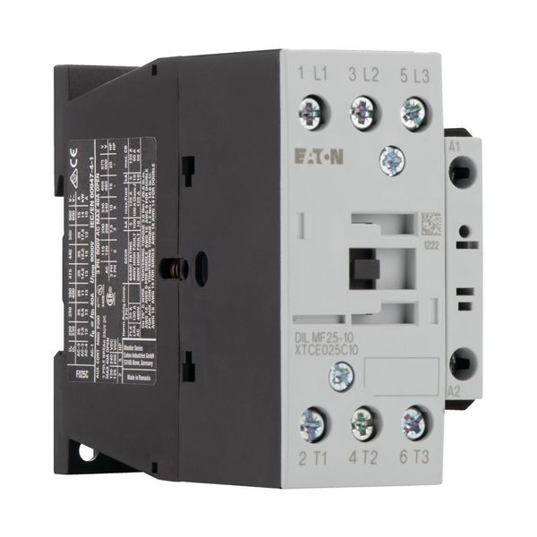 Contactors for Semiconductor Industries acc. to SEMI F47, 380 V 400 V: 25 A, 1 N/O, RAC 24: 24 V 50/60 Hz, Screw terminals image 7