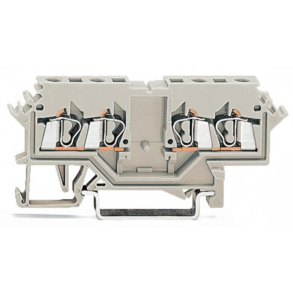 Double potential terminal block 2.5 mm² suitable for Ex e II applicati image 2