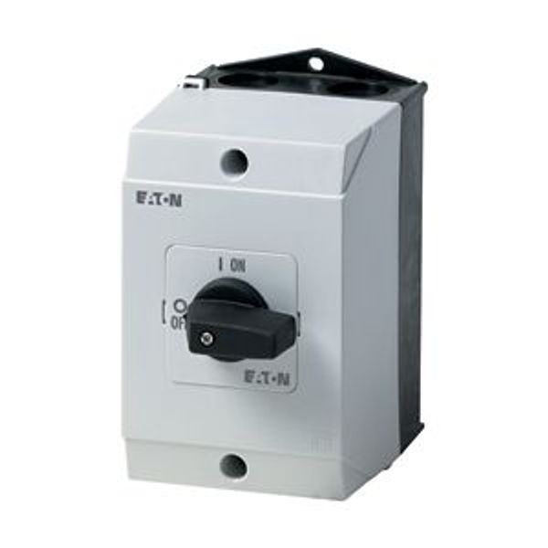 ON-OFF switches, T0, 20 A, surface mounting, 2 contact unit(s), Contacts: 3, 45 °, maintained, With 0 (Off) position, 0-1, Design number 15403 image 4