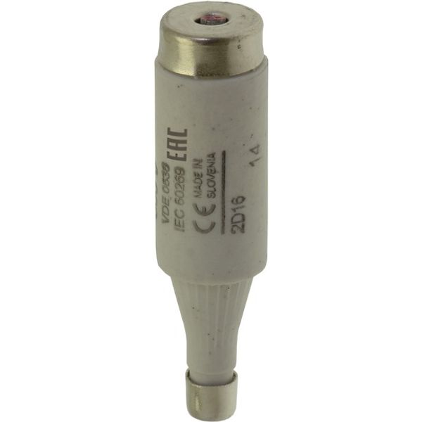 Fuse-link, LV, 63 A, AC 500 V, D3, aR, IEC, ultra rapid image 1