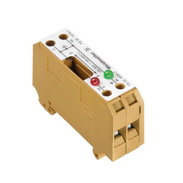 Test-disconnect terminal, Screw connection, 6 mm², 60 V, 27 A, without image 1