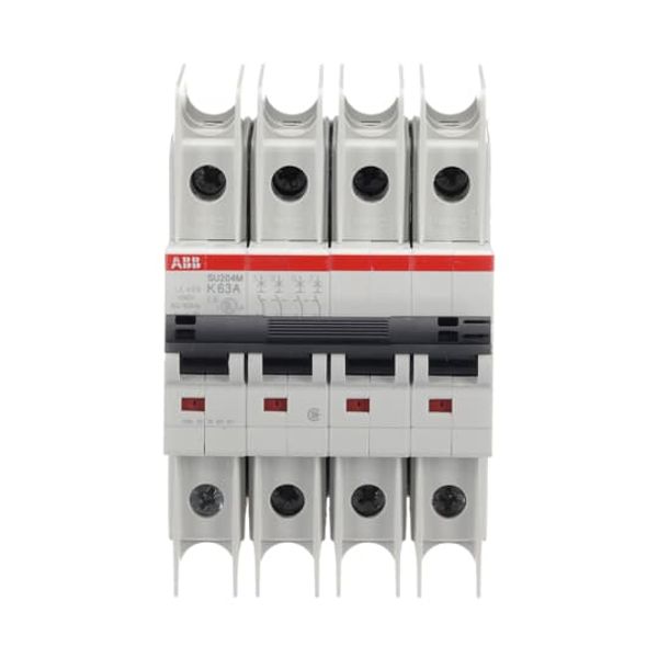 SU204M-K63 Miniature Circuit Breaker - 4P - K - 63 A image 7