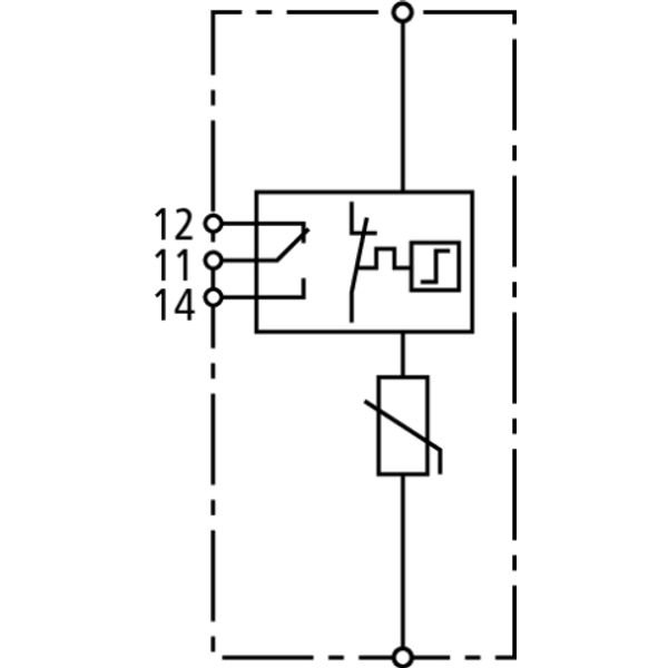 Surge arrester Type 2 DEHNguard 1-pole Uc 1000V AC w. remote sign. con image 3