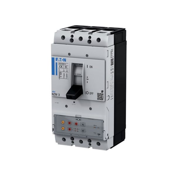 NZM3 PXR20 circuit breaker, 630A, 4p, earth-fault protection, withdrawable unit image 5