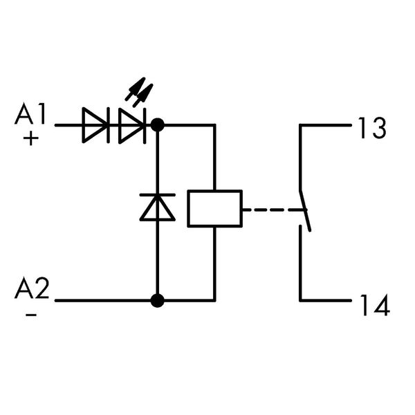 Relay module Nominal input voltage: 24 VDC 1 make contact gray image 4