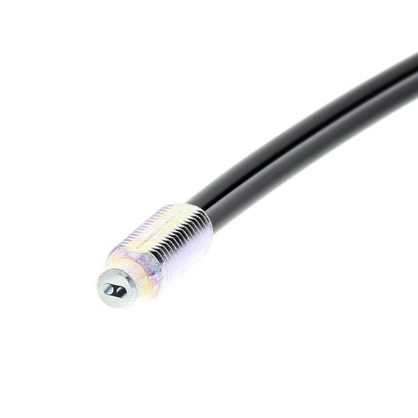 Fiber optic sensor head, diffuse, M6 cylindrical axial, R25 fiber, 20 E32 6010R image 4