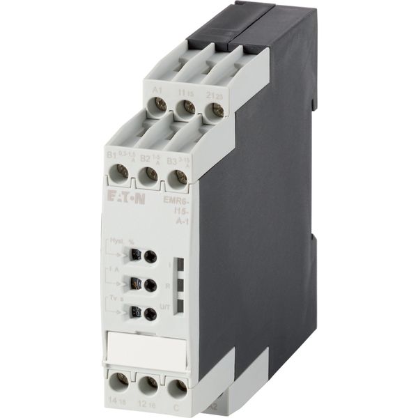 Overcurrent and undercurrent monitor, Current measuring range: 0.3 - 1.5 A, 1 - 5 A, 3 - 15 A, Supply voltage: 24 - 240 V AC, 50/60 Hz, 24 - 240 V DC image 4