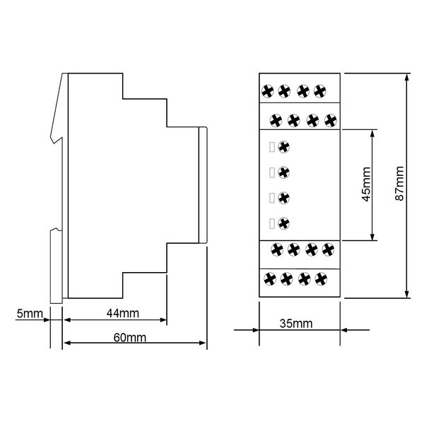 Level monitoring relay input 250VAC, 1CO image 15