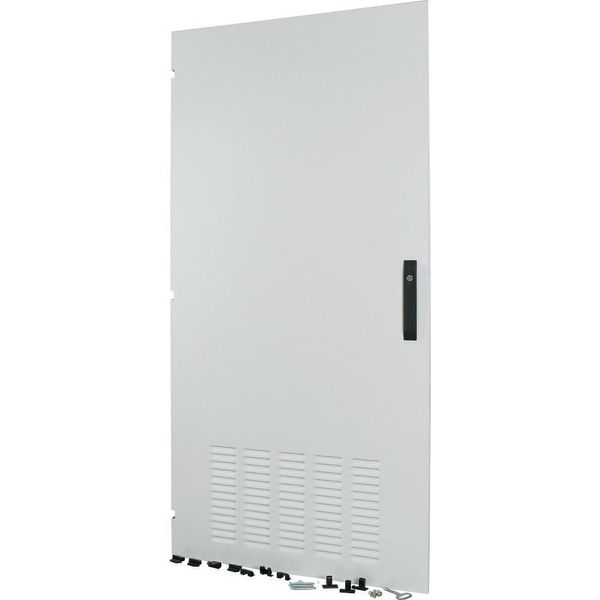 Section wide door, ventilated, left, HxW=1625x795mm, IP42, grey image 3