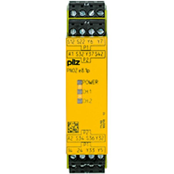 PNOZ e8.1p 24VDC 2so image 1