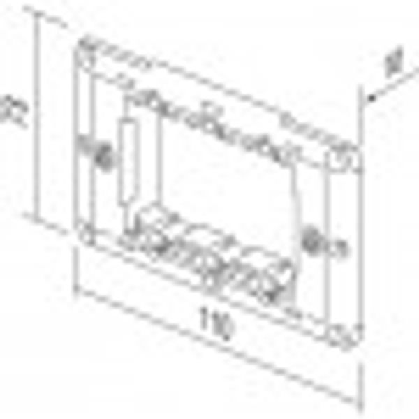 MOUNTING FRAME WITH SCREWS 3M 4324232 image 2