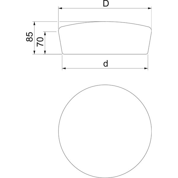 FBA-SN65 Plug intumescent ¨65x70mm image 2