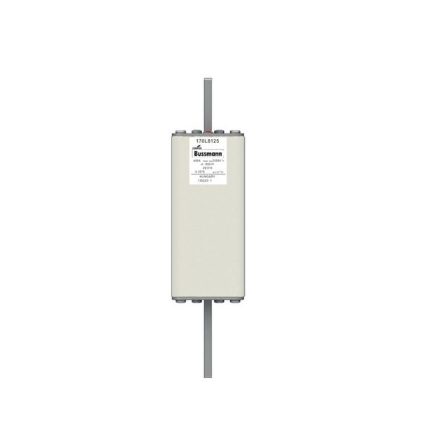 Fuse-link, high speed, 400 A, AC 2000 V, Size 2, 61 x 61 x 247 mm, aR, IEC, single indicator image 12