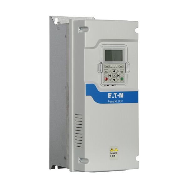 Variable frequency drive, 400 V AC, 3-phase, 23 A, 11 kW, IP54/NEMA12, Brake chopper, DC link choke image 2