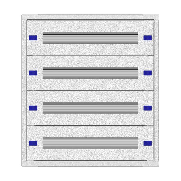 Wall-mounted distribution board 2A-12K, H640W590D100mm flat image 1