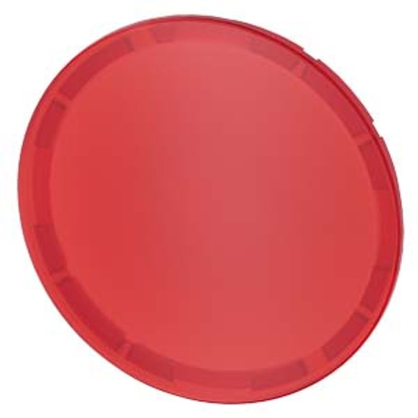 pushbutton, flat, red, for illuminated pushbutton image 1