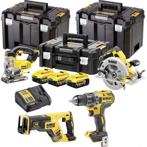 4-tool set 18V, DCD791, DCS331, DCS570, DCS367 image 1