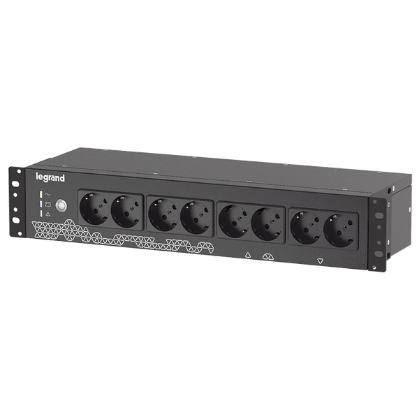 UPS Keor PDU B 800VA-8x2P+A 19"-2U image 1