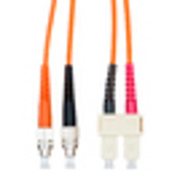 FO Patchcord Duplex SC/FC,62,5/125æm OM1, LS0H, orange, 5m image 5