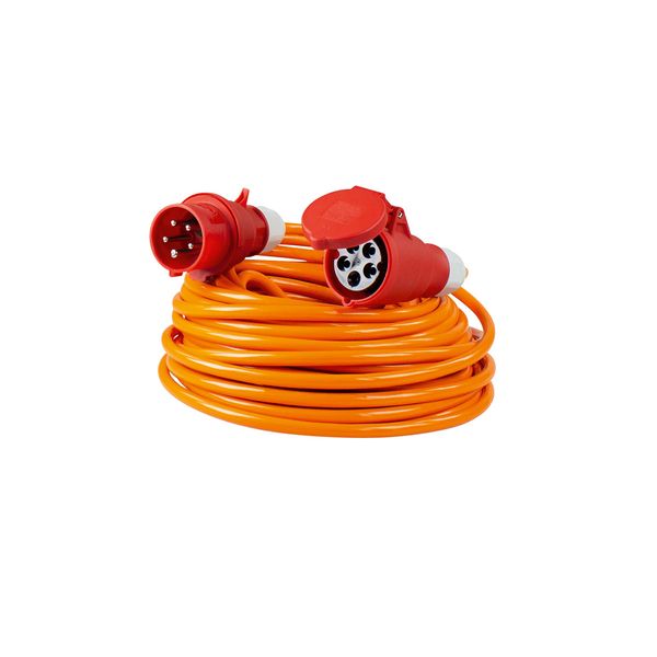 'Construction site polyurethane cable extension 16A, 11Kw,  25m H07BQ-F 5G1,5' image 1