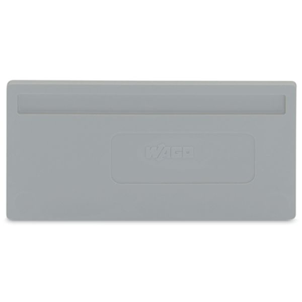 Separator plate 2 mm thick oversized gray image 3