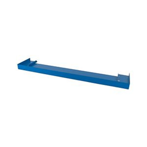 Branding strip, drain rail, W=1000mm, blue image 2