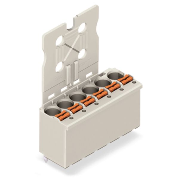 1-conductor THT female connector straight push-button Push-in CAGE CLA image 4