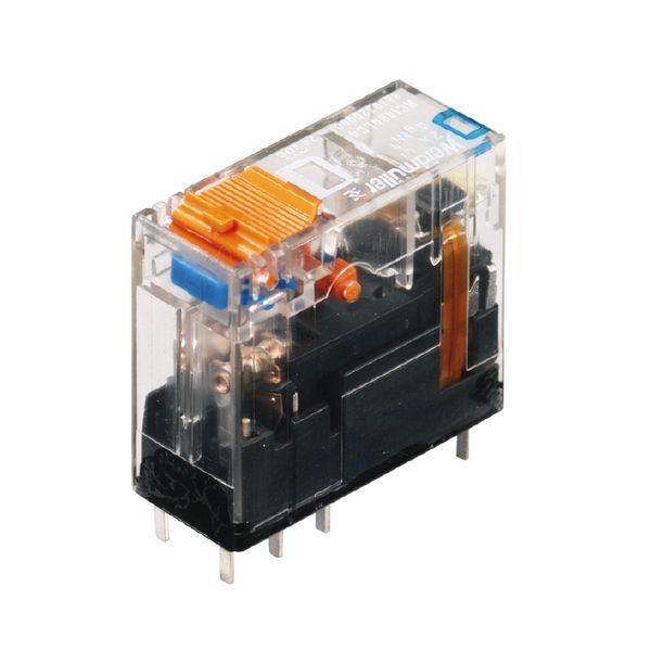 Relay RCI484T30, 2 CO, 230 V AC, 8 A, with test button and LED, Weidmuller image 5