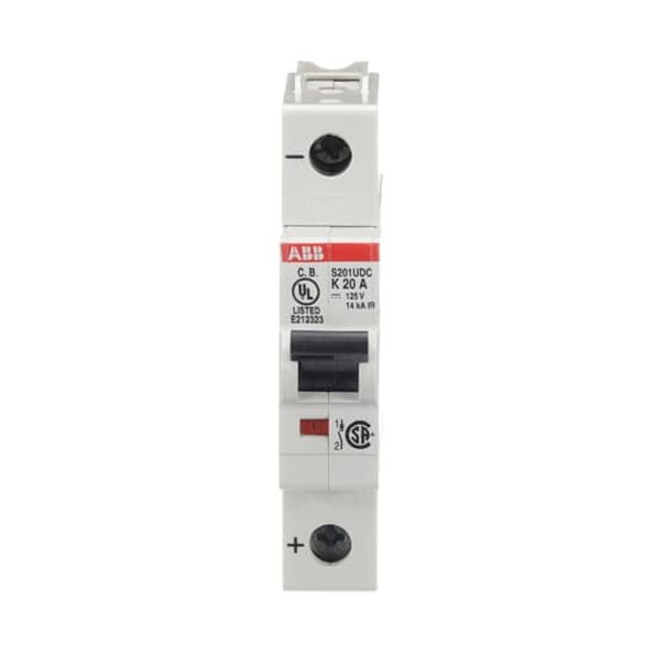 S201UDC-K20 Miniature Circuit Breaker - 1P - K - 20 A image 4