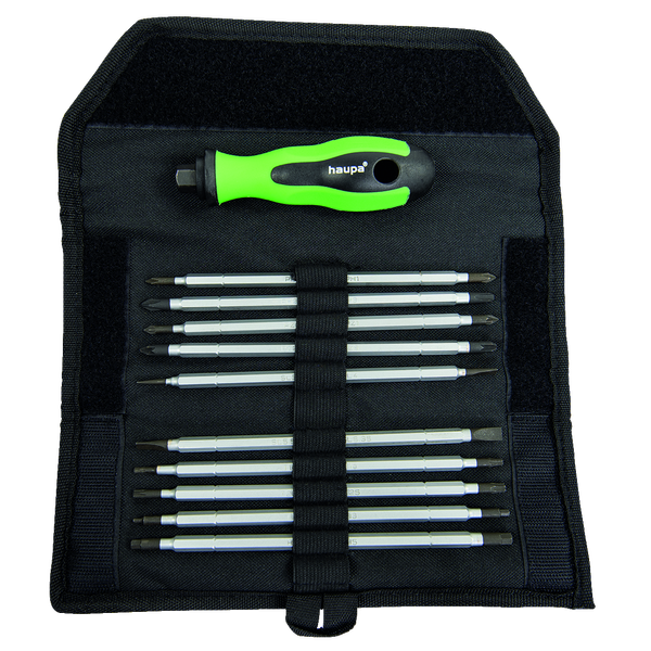 Screwdriver set "Vario S2" with interchangeable double-sided blades image 1