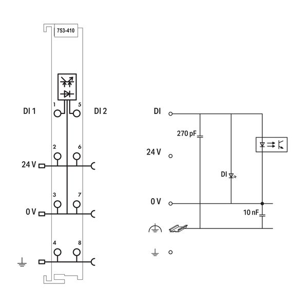 2-channel digital input 24 VDC 3 ms light gray image 6