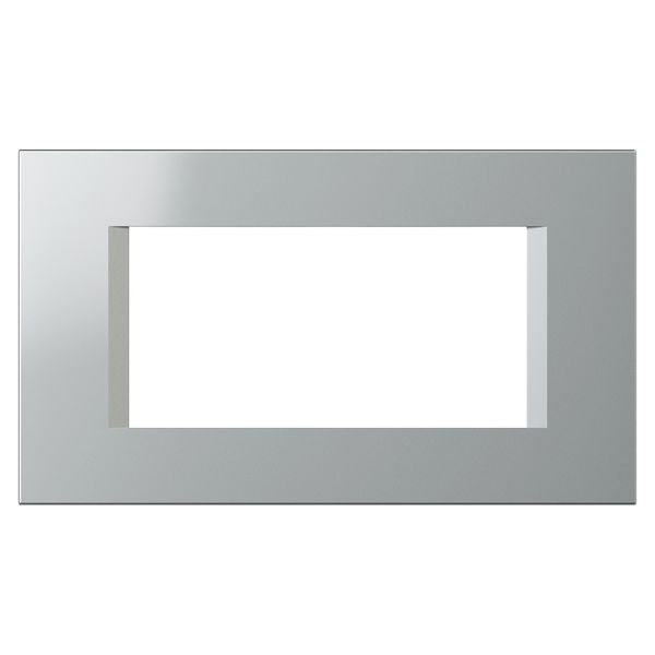 Cover frame 4M, silver image 1