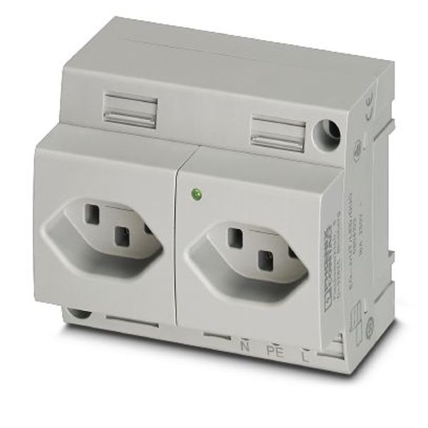 EO-J/UT/LED/DUO - Double socket image 2