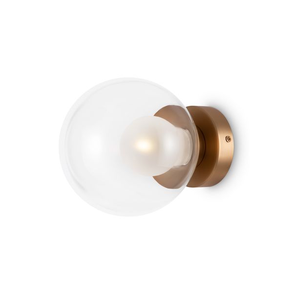 Modern Basic form Wall lamp Gold image 1