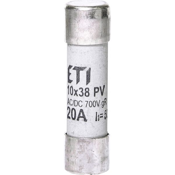 Fuse link, CH10x38 gR 20A/700V AC/DC image 1