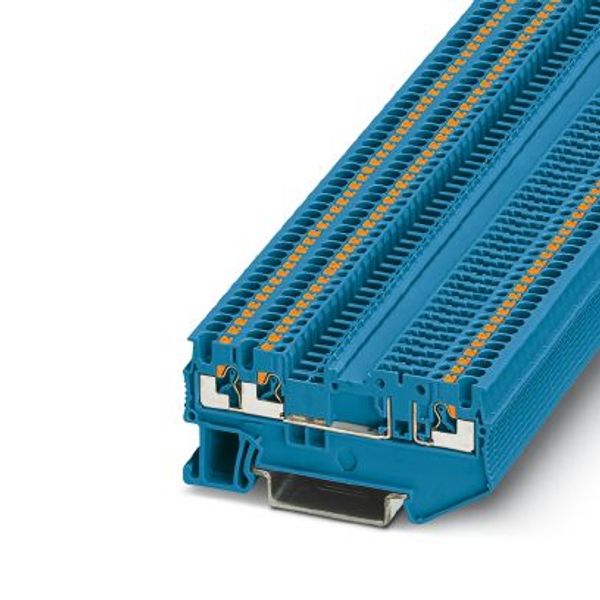 PT 1,5/S-TWIN-TG BU - Disconnect terminal block image 2